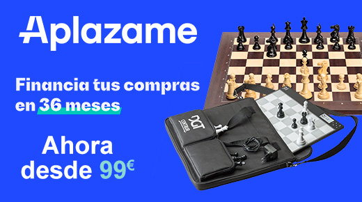 Aplaza tus compras de ajedrez hasta en 36 meses ¡Desde 99 euros!
