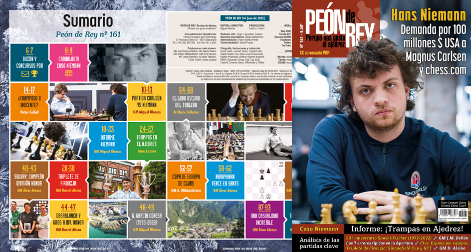 Revista de ajedrez bimestral «Peón de Rey»