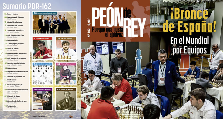 Revista de ajedrez bimestral «Peón de Rey»